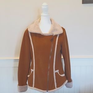 Faux sherpa coat by Patagonia